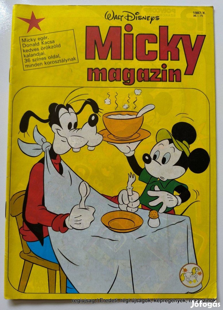 1987 október / Micky magazin / Képregény - Magyar