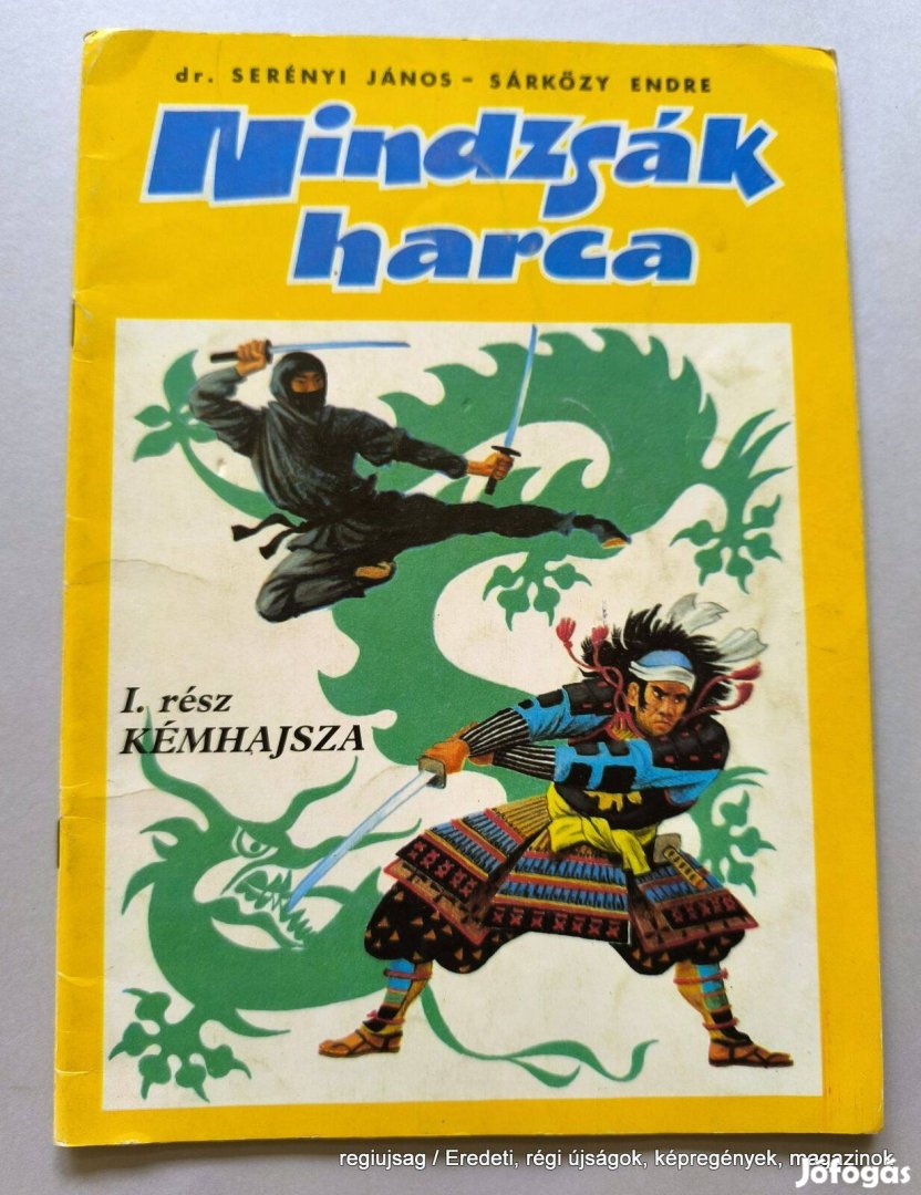 1988 / Nindzsák harca #1 / Képregény - Magyar / Ssz.: 29309