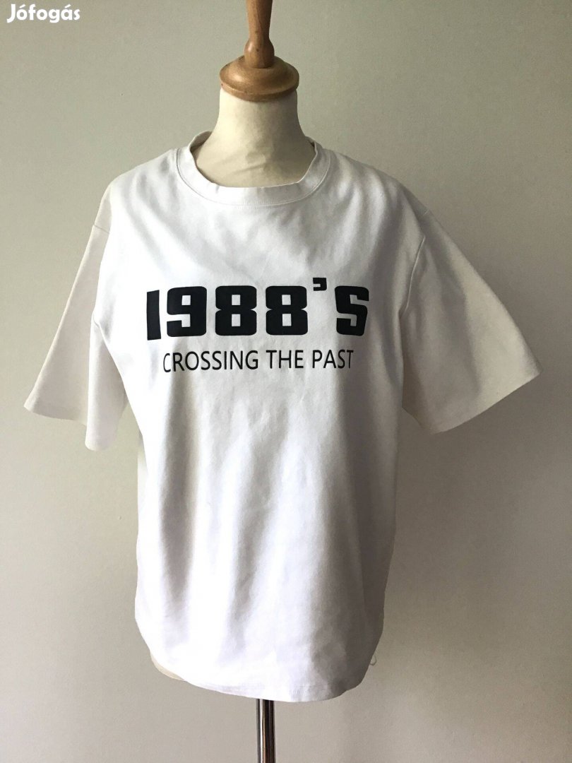 1988 feliratú női T-póló oversized szabás - M-es