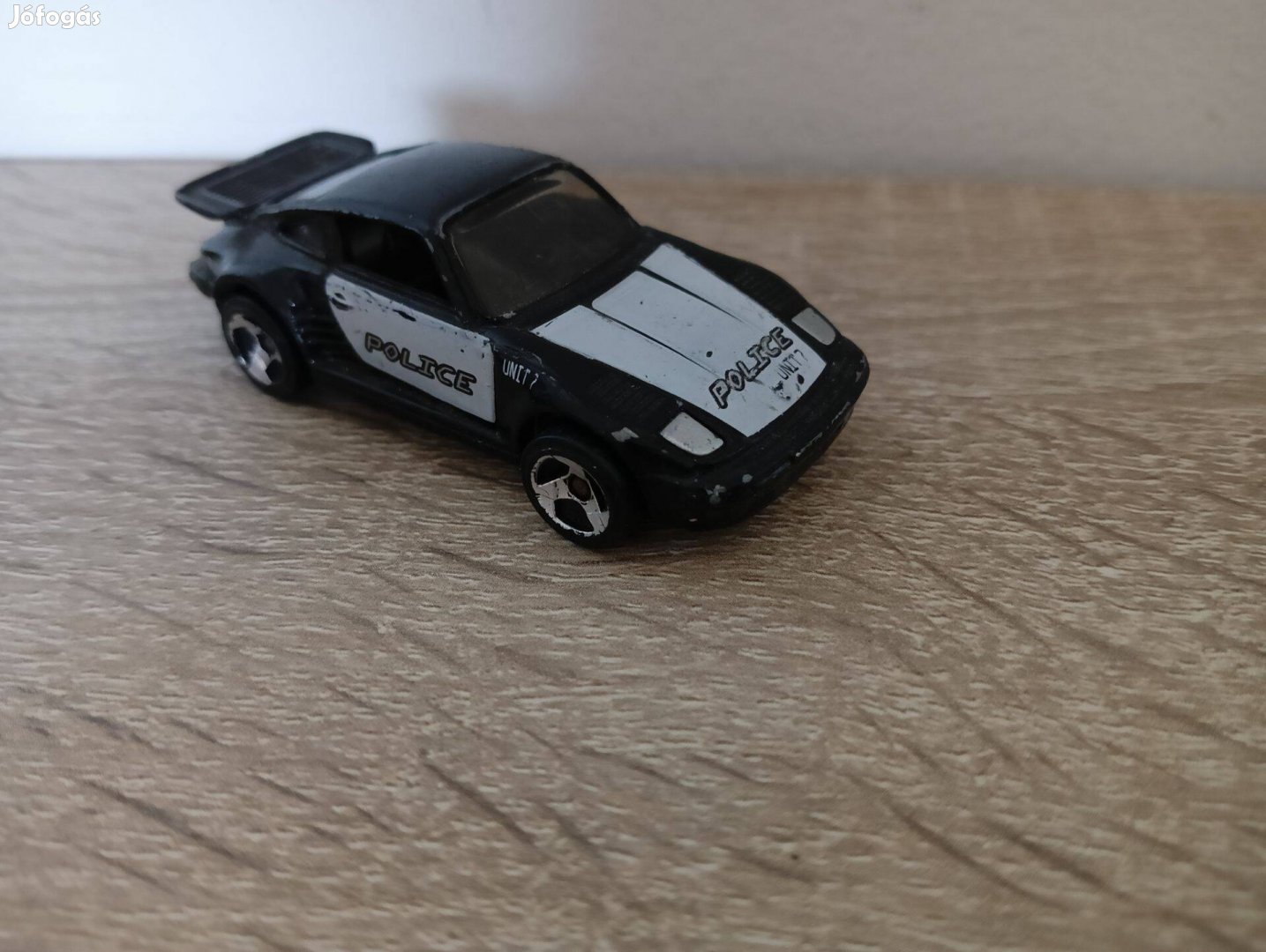 1989 Hot Wheels Black Porsche 930 Police