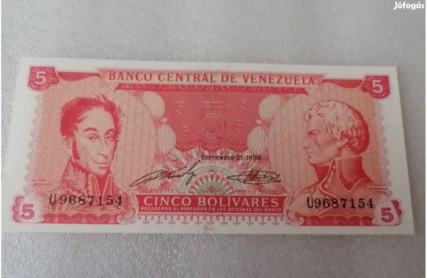 1989 / 100 Bolívares UNC Venezuela (MM)