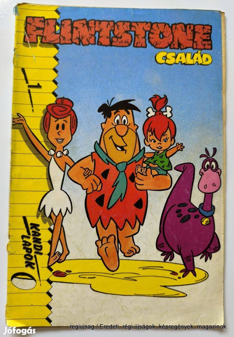 1989 / Flintstone család #1 / Régi képregény Ssz.: 28677