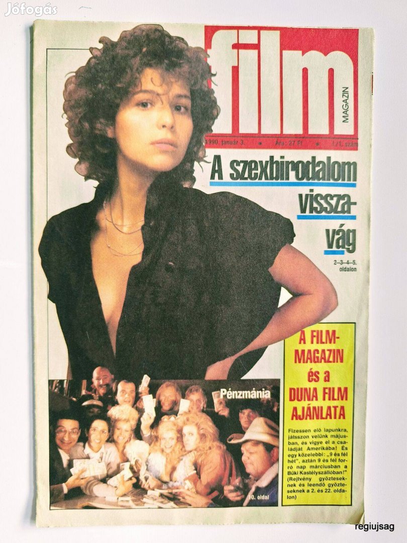 1990 I 3 / film Magazin #1 / Újság - Magyar / Ssz.: 27254