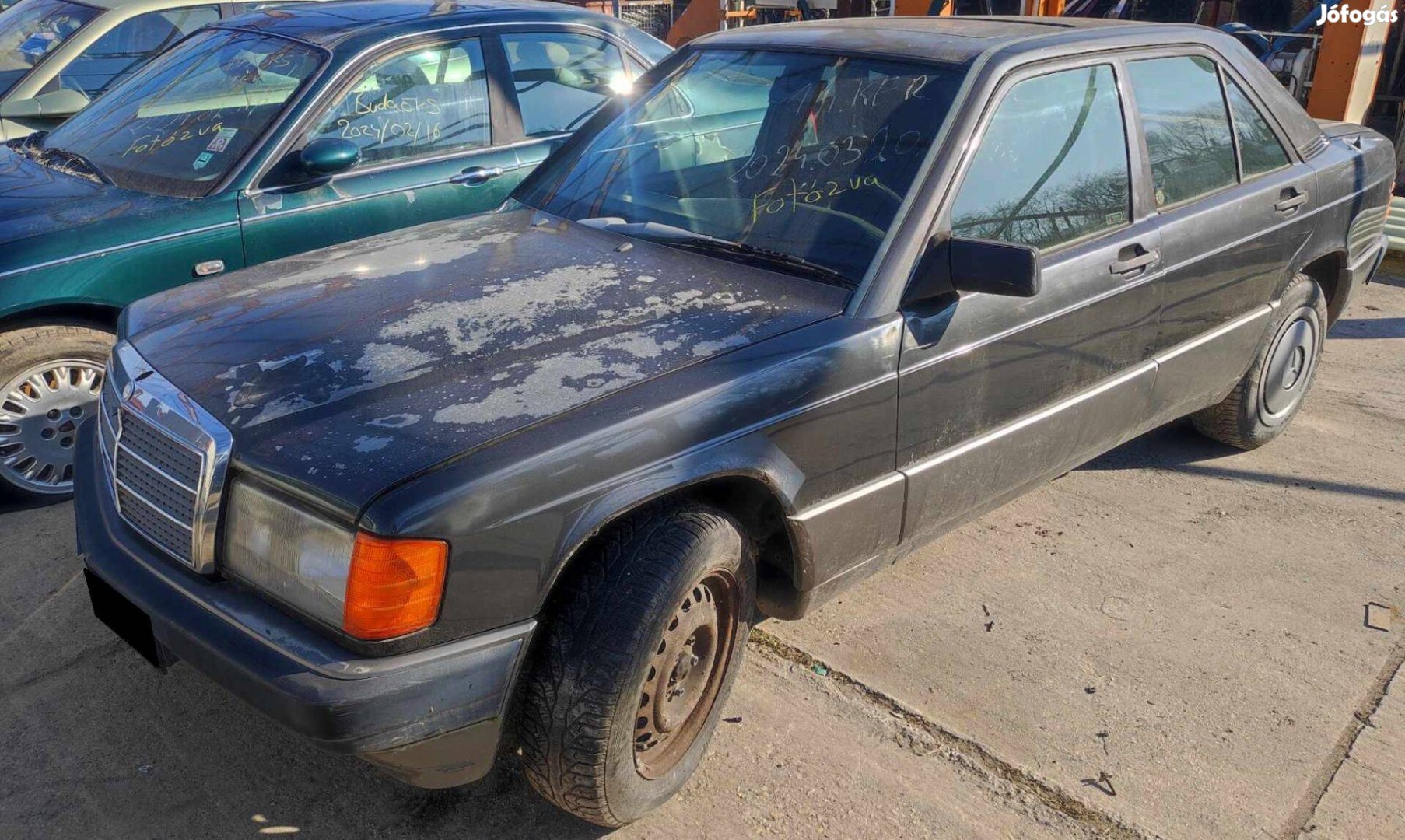 1990 Mercedes 190 E 2.3-16 benzin, manuális - Bontás - Őrbottyán!