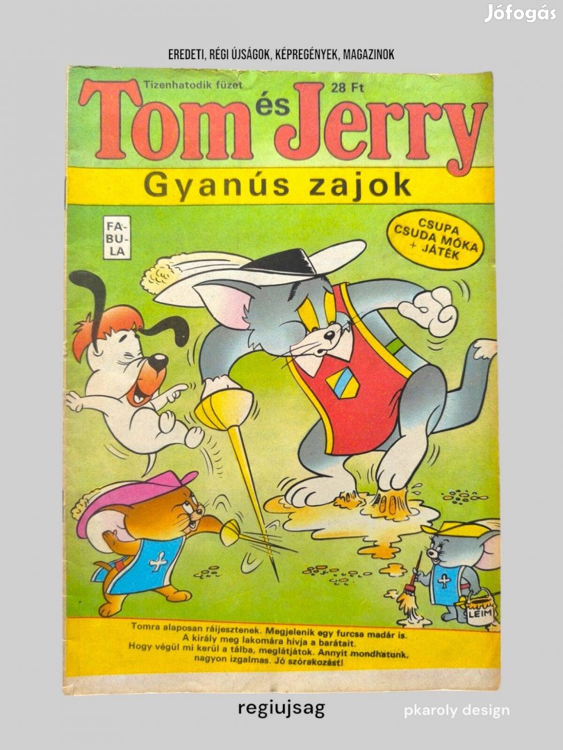 1990 / Tom és Jerry / Képregény Ssz.: 29586