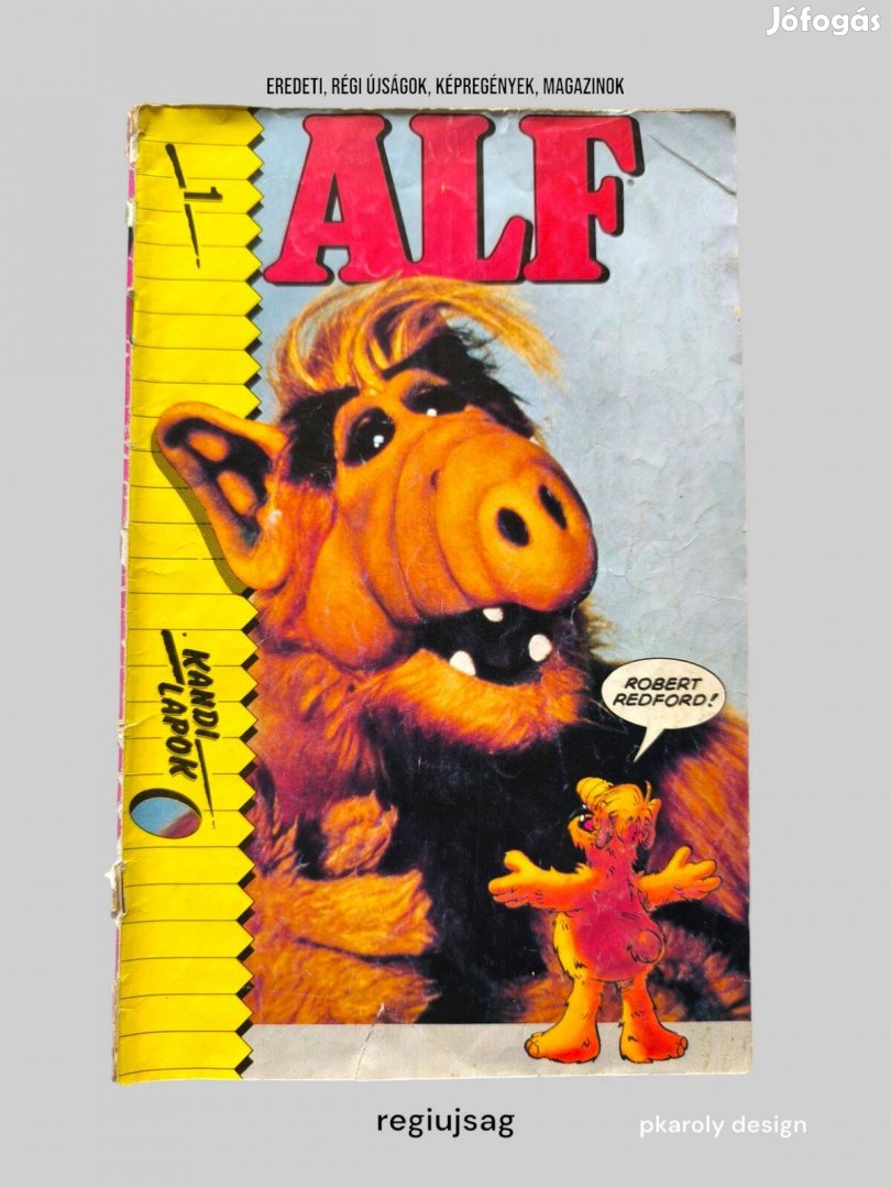 1990 január / Alf #1 / Képregény Ssz.: 29567