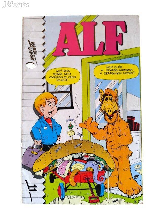 1990 november / Alf #11 / Képregény - Magyar / Ssz.: 29962