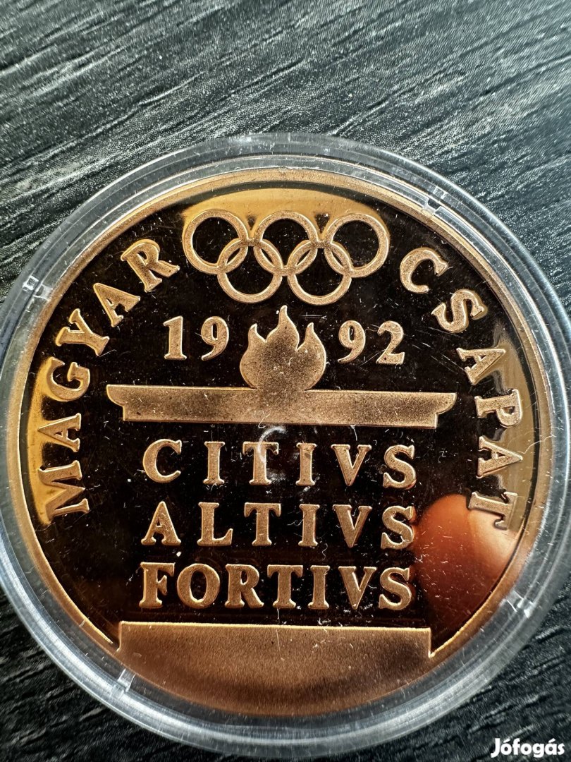 1992 Barcelona Olimpia Bronz Érme - PP vívás 