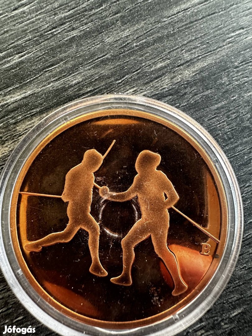 1992 Barcelona Olimpia Bronz Érme - PP vívás