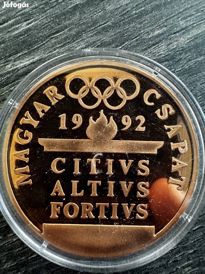 1992 Barcelona Olimpia Bronz Érme - PP vívás 