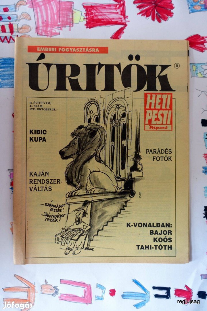 1993 október 28 / Üritök / Újság - Magyar / Ssz.: 26001