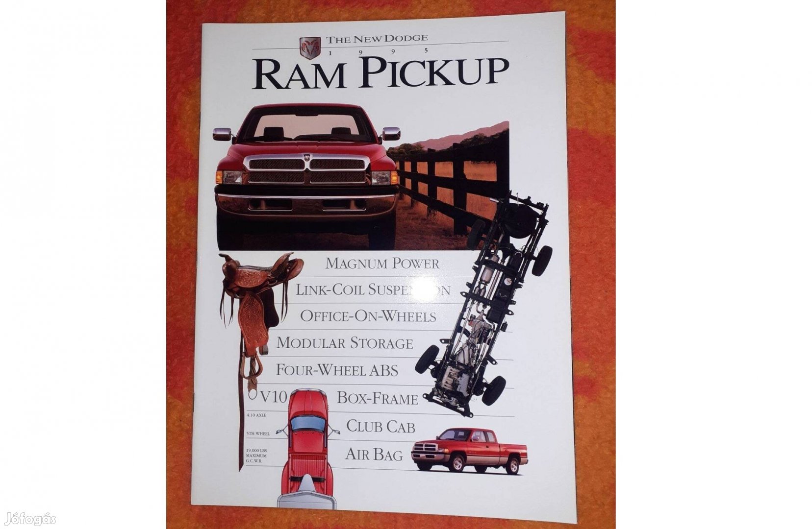1995 Dodge Ram Pickup USA prospektus