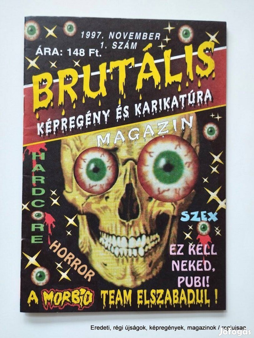 1997 november / Brutális / Képregény - Magyar / Ssz.: 26870