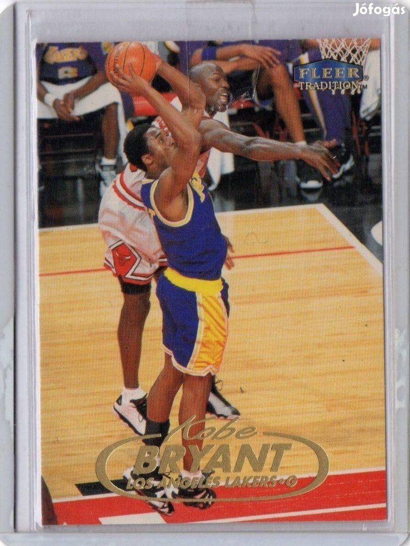 1998-99 Fleer Tradition Kobe Bryant Los Angeles Lakers #1 kártya