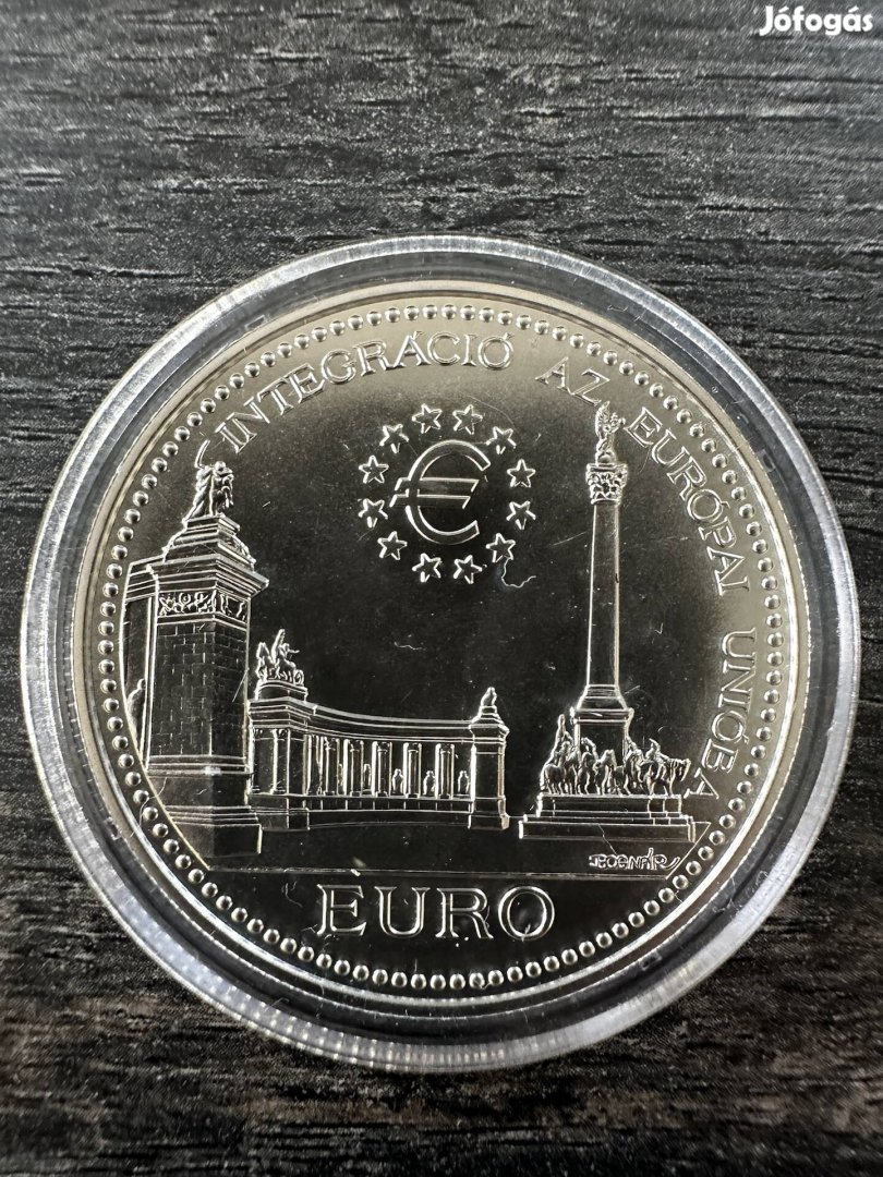 1998 EURO integráció Hősök Tere 2000 Ft BU UNC, ritkább!