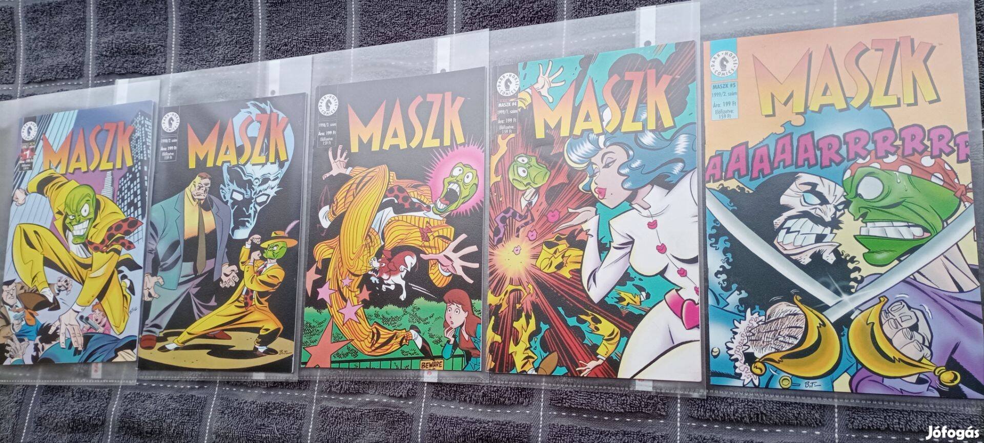 1998 as Dark Horse Comics Maszk képregények eladóak