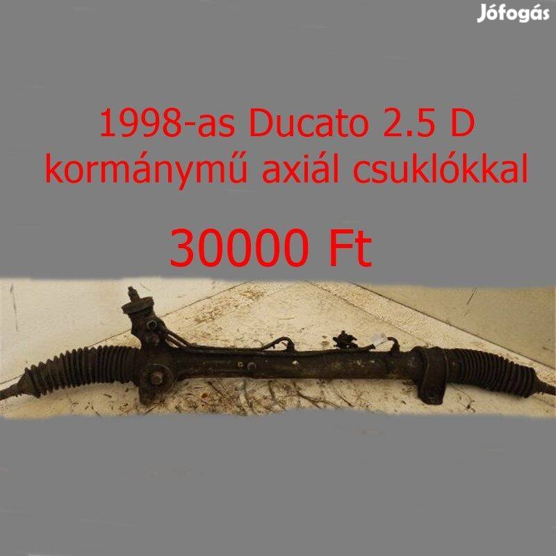 1998-as Ducato 2.5 D kormánymű axiál csuklókkal eladó