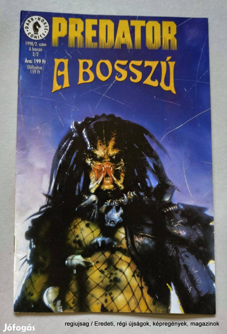 1998 augusztus / Predator #2 / Képregény - Magyar