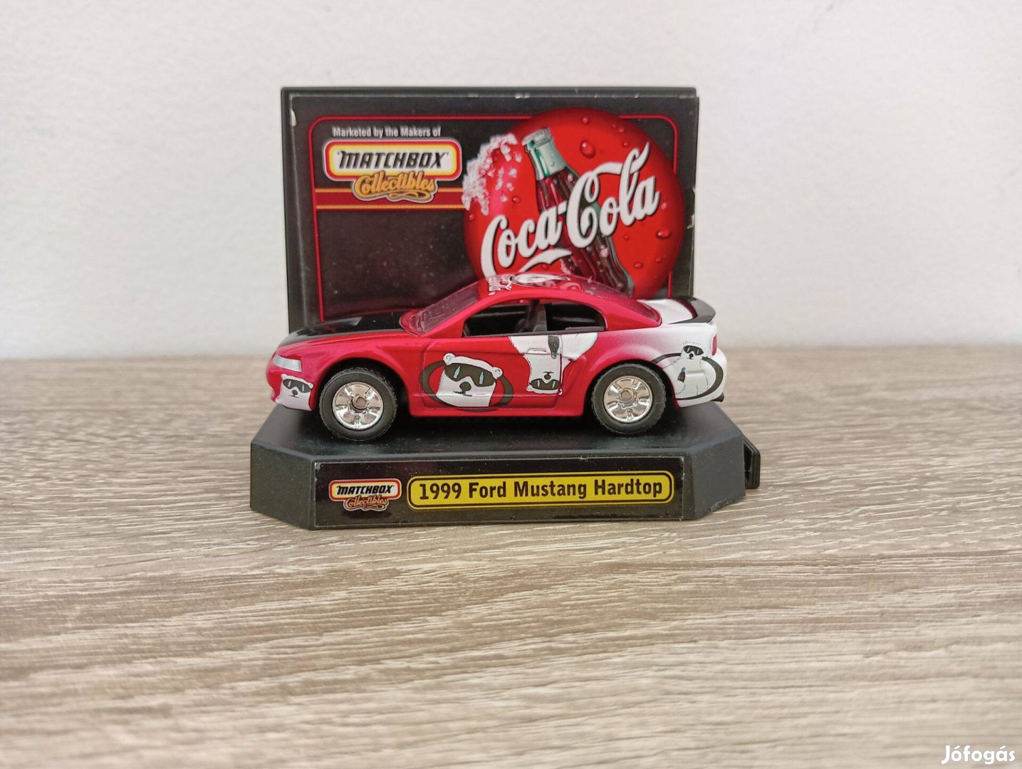 1999 Matchbox Coca Cola Diecast 1999 Ford Mustang Hardtop