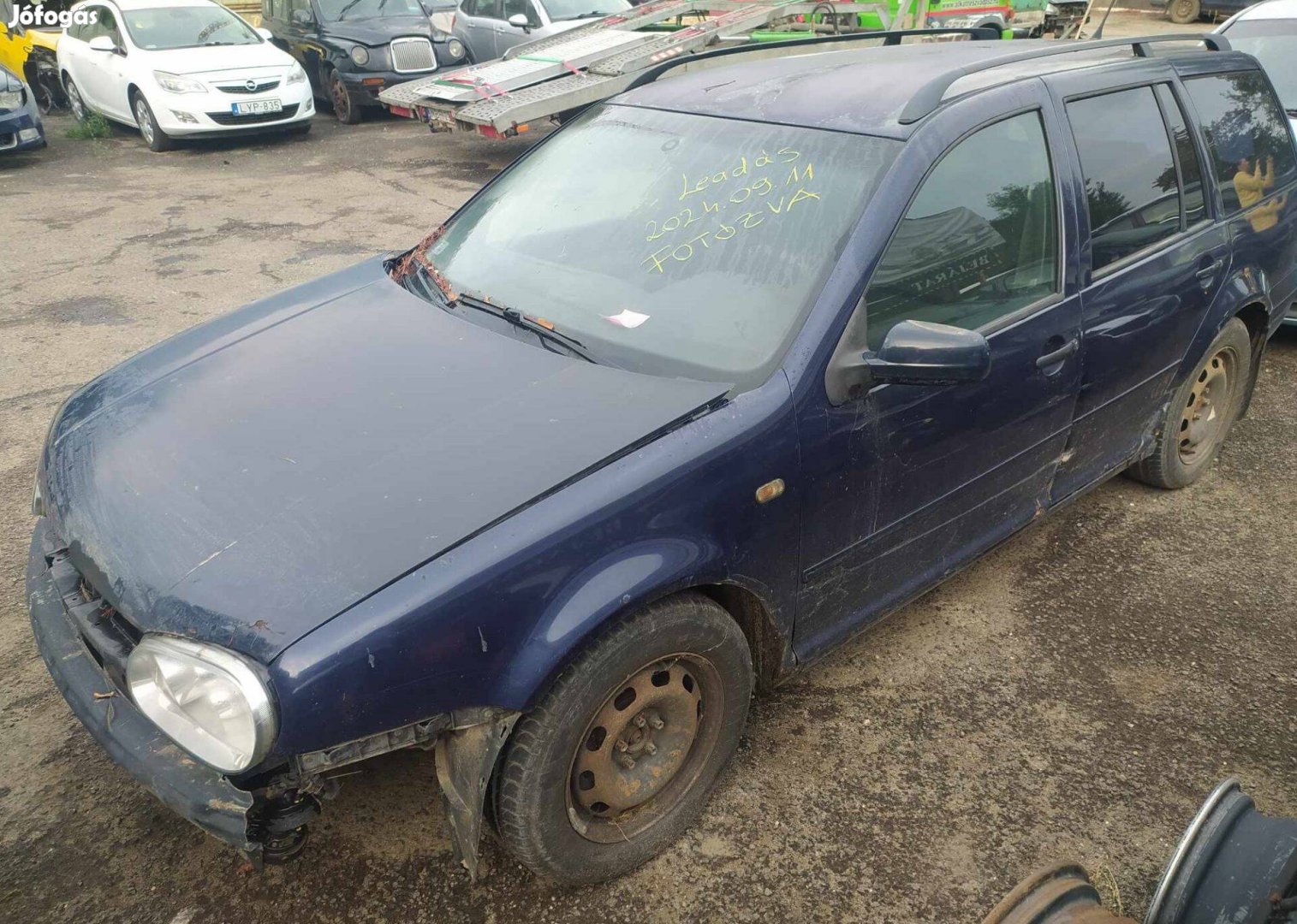 1999 VW Golf Variant 1.6 benzin, manuális, 5 fokozatú manuális- Bontás