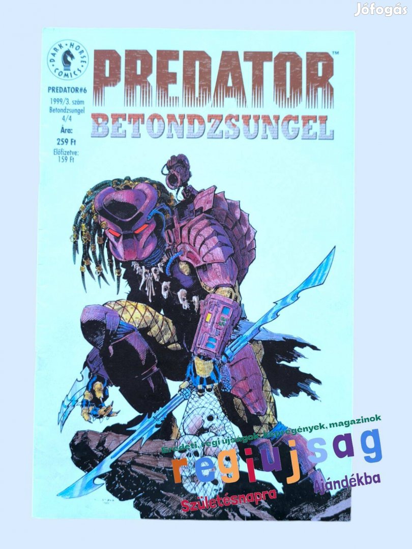 1999 május / Predator #6 / Képregény - Magyar / Ssz.: 29971