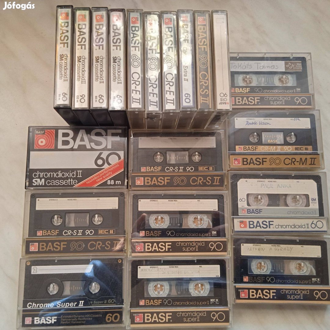 19DB BASF Chrom Retro Kazetta eladó