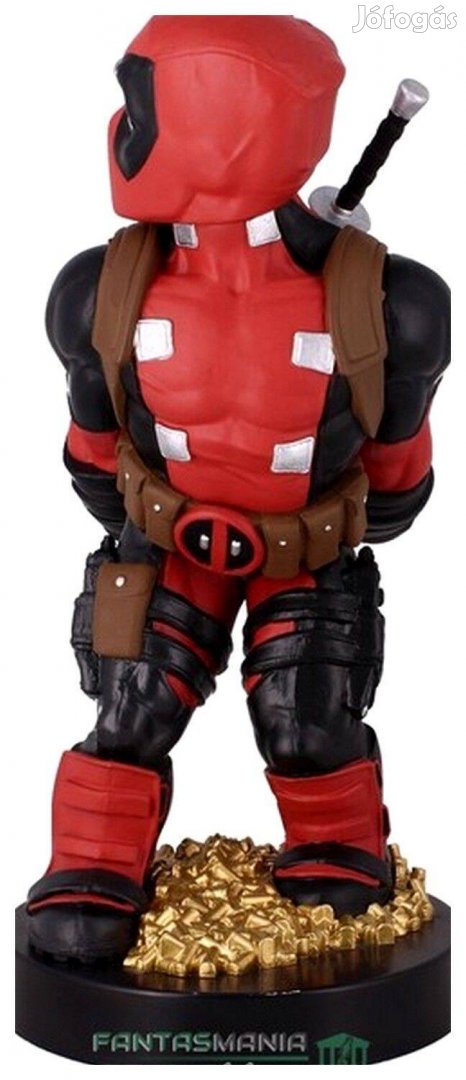 19-21 cm Cable Guy Marvel Deadpool konzol kontroller és telefon tartó