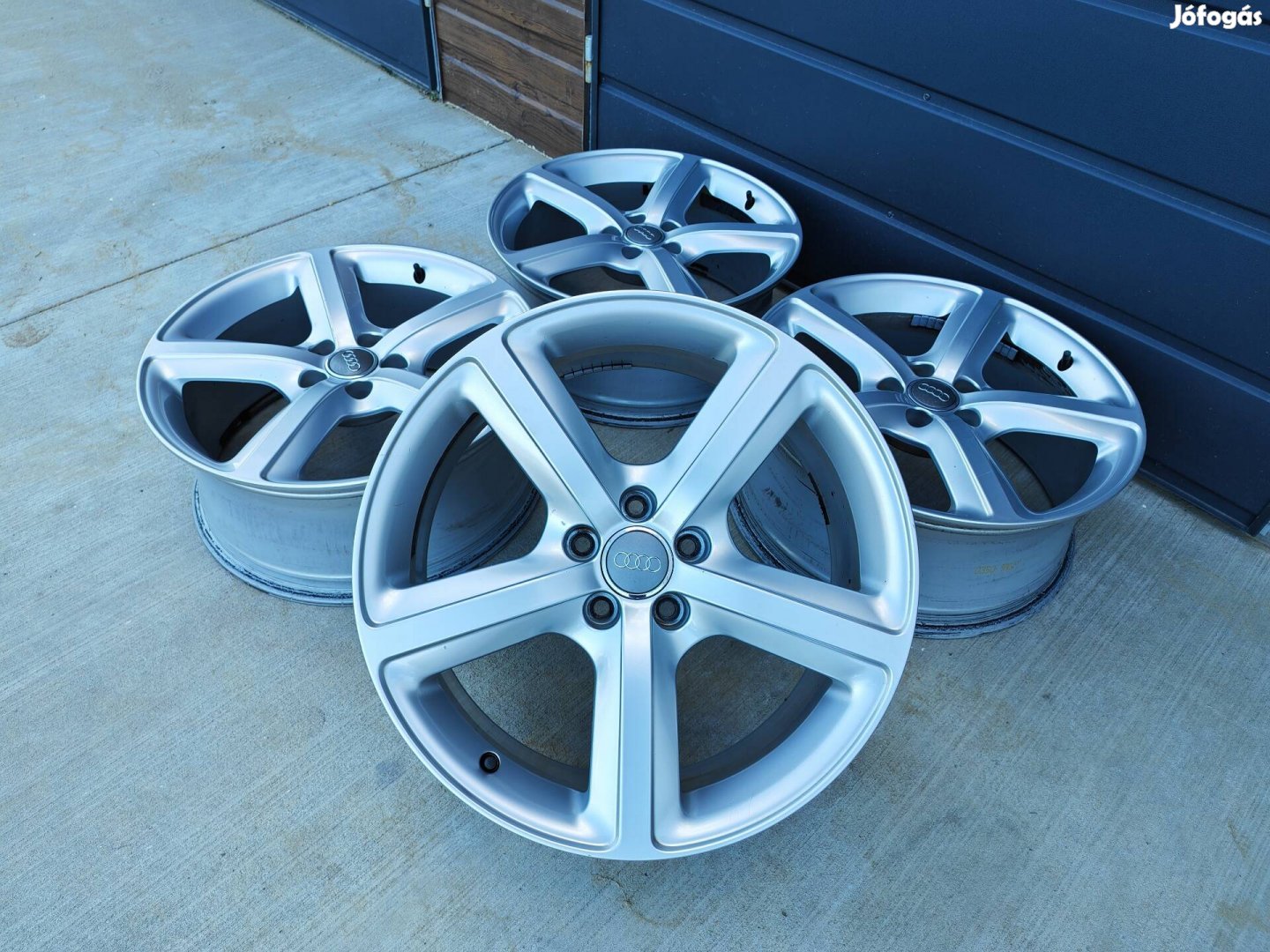 19" 5x112 Audi gyári alufelni szett!