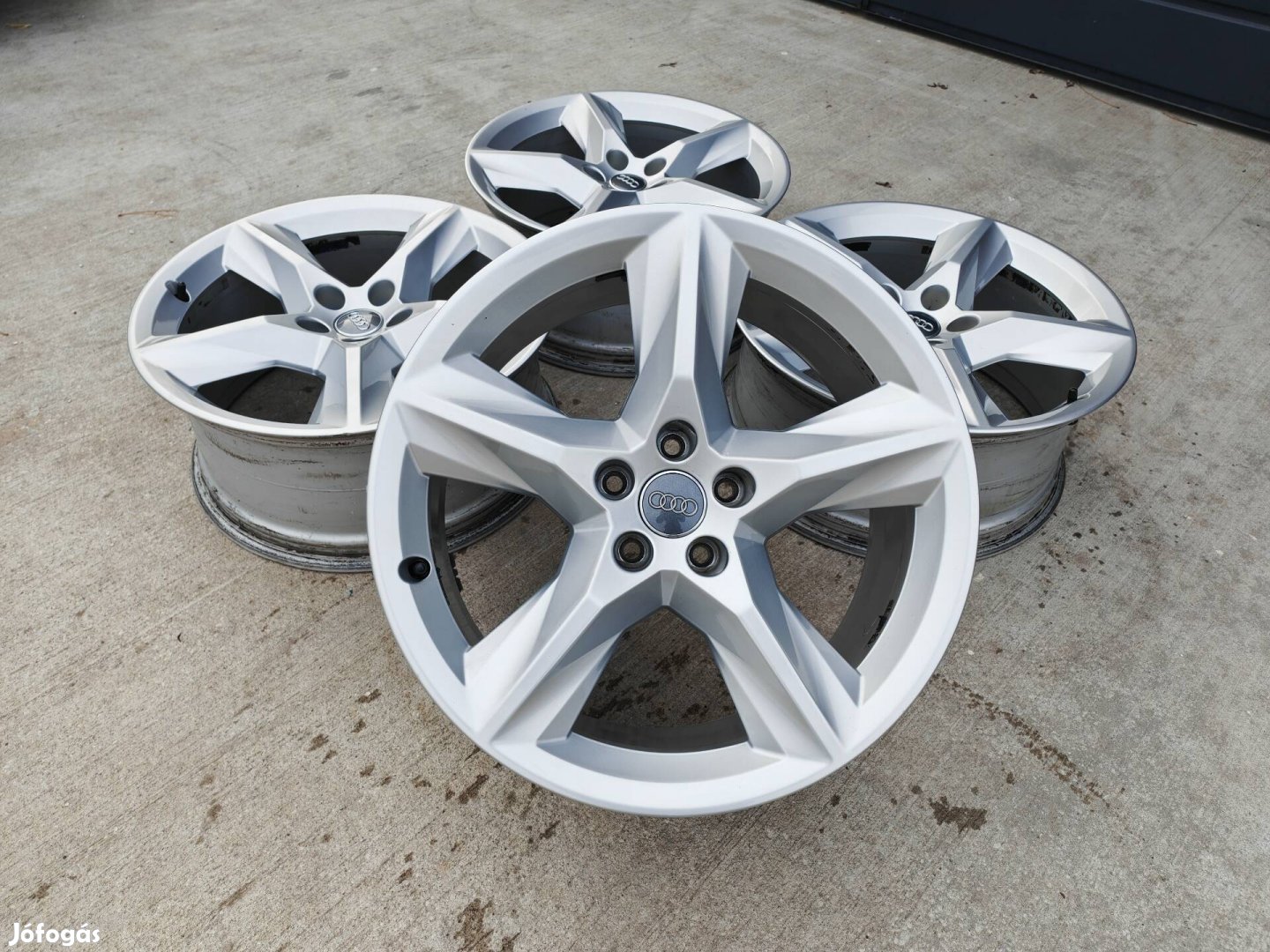19" 5x112 Audi gyári alufelni szett!