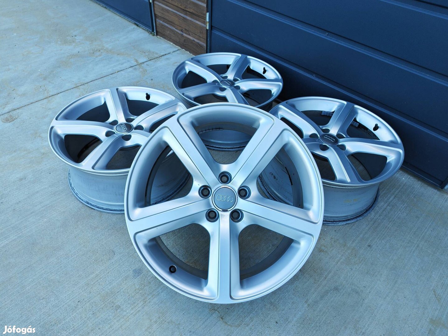 19" 5x112 Audi gyári alufelni szett!