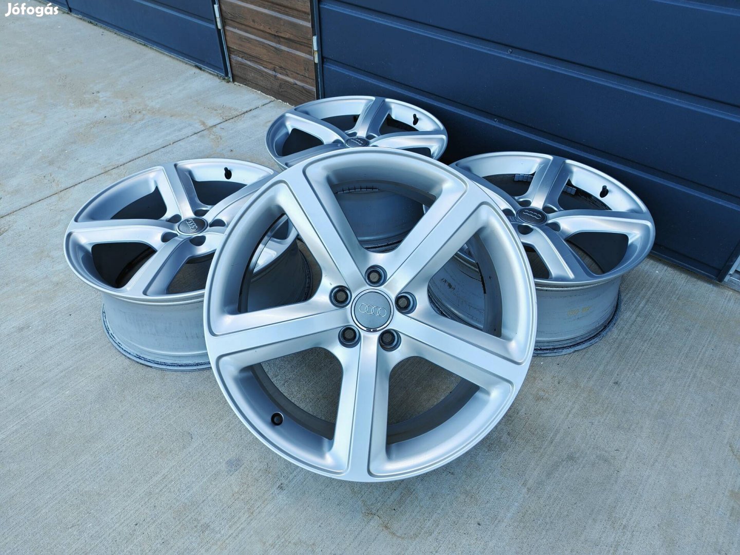 19" 5x112 Audi gyári alufelni szett!