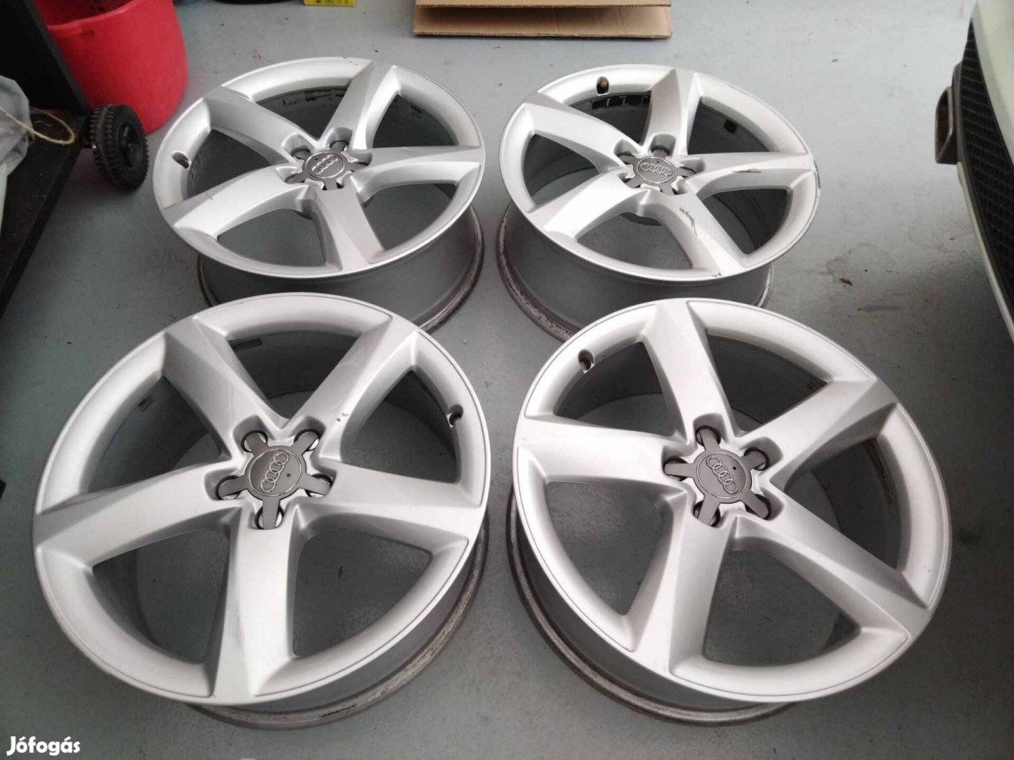 19" 5x112 Gyári Audi alufelni garnitúra 