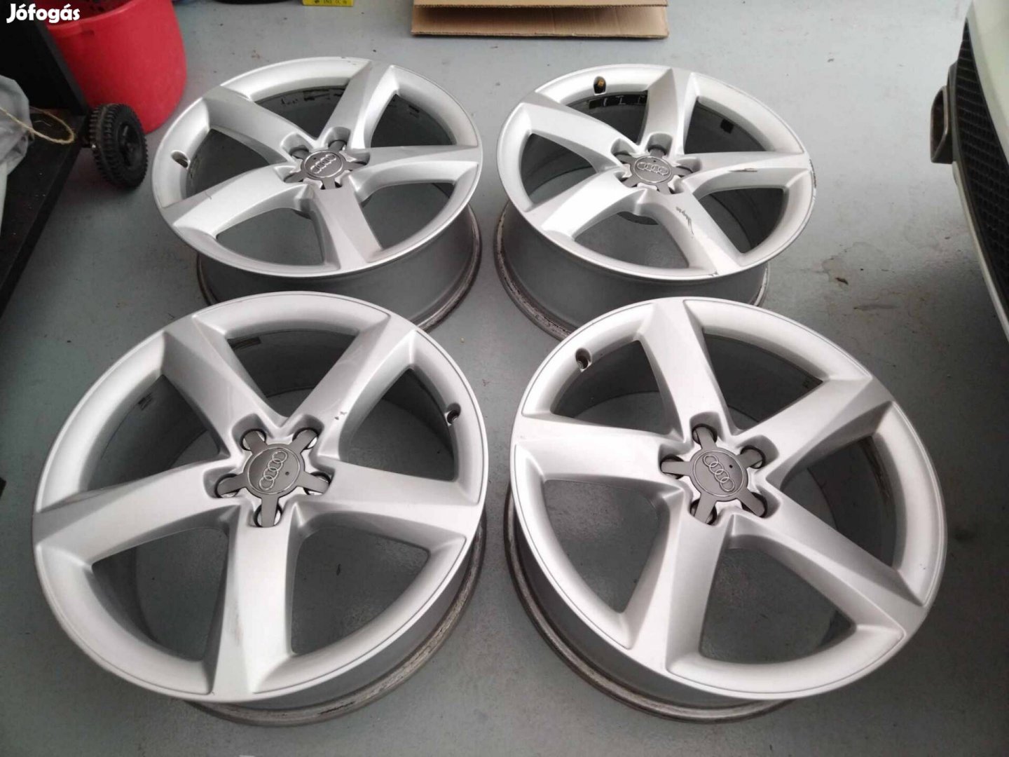 19" 5x112 Gyári Audi alufelni garnitúra 