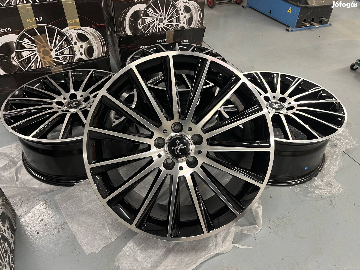 19" 5x112 Keskin KT18 alufelni szett Új!