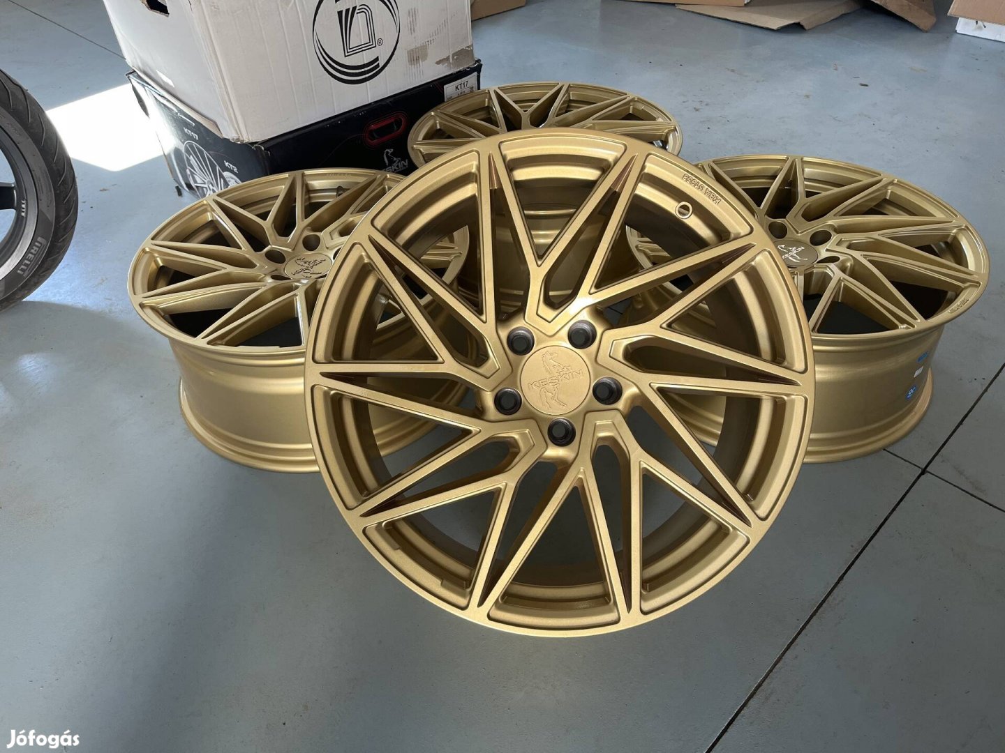 19" 5x112 Keskin KT20 alufelni szett!