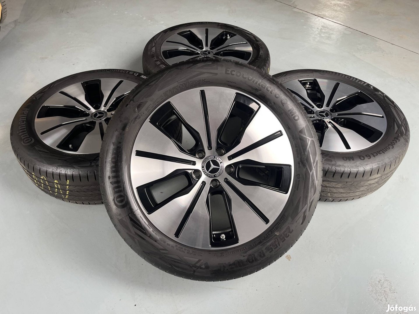 19" 5x112 Mercedes Eqc / GLC alufelni szett nyárigumikkal +Tpms!
