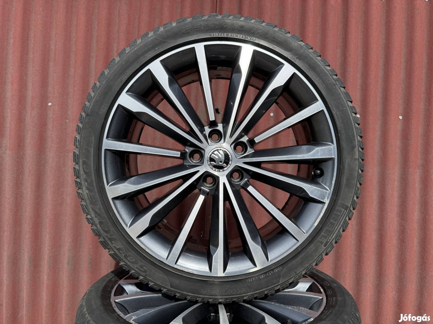 19" 5x112 Skoda gyári alufelni
