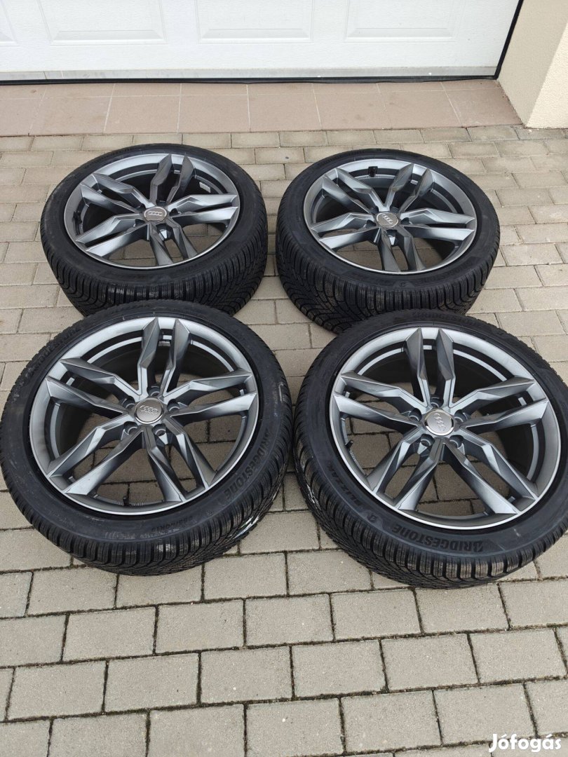 19" 5x112 + Bridgestone 255/40 r19 téli/új/