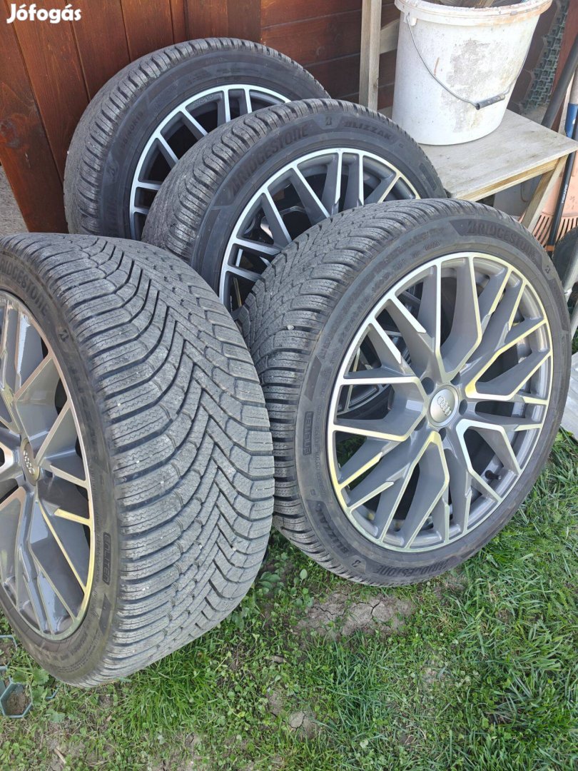 19" 5x112 alufelni garnitúra + 255/40 r19 téli gumi