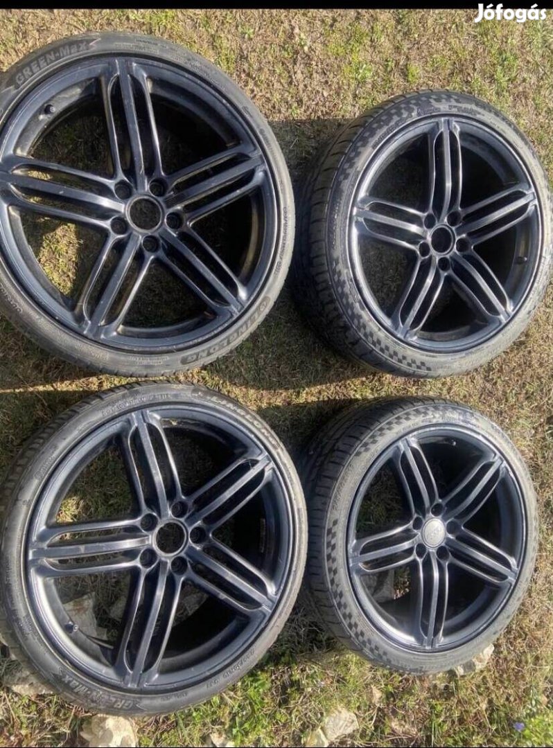 19" 5x112 gyári Audi Segment alufelni garnitúra Audi vw seat stb