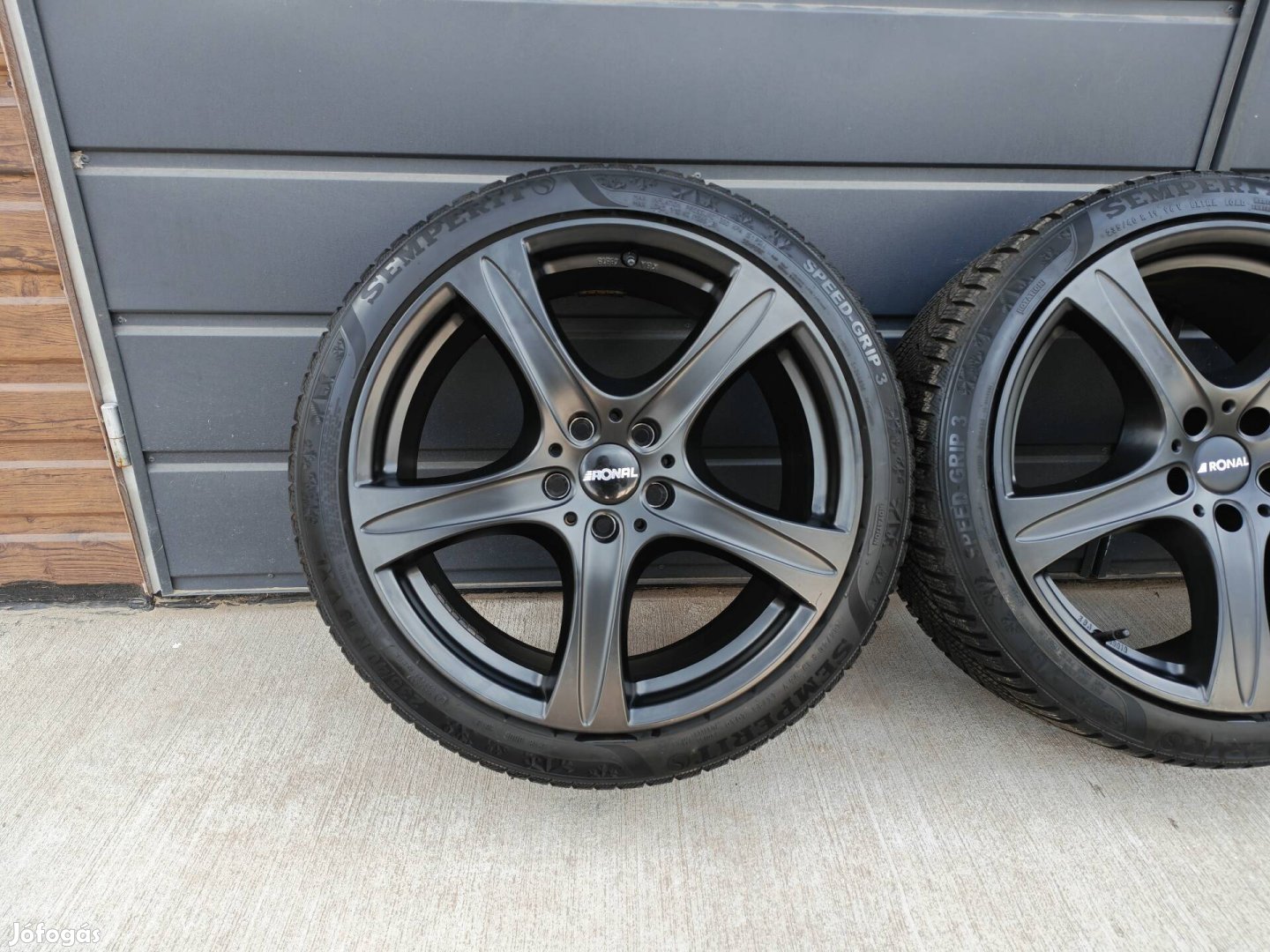 19" 5x114,3 Ronal alufelni szett új téligumikkal!