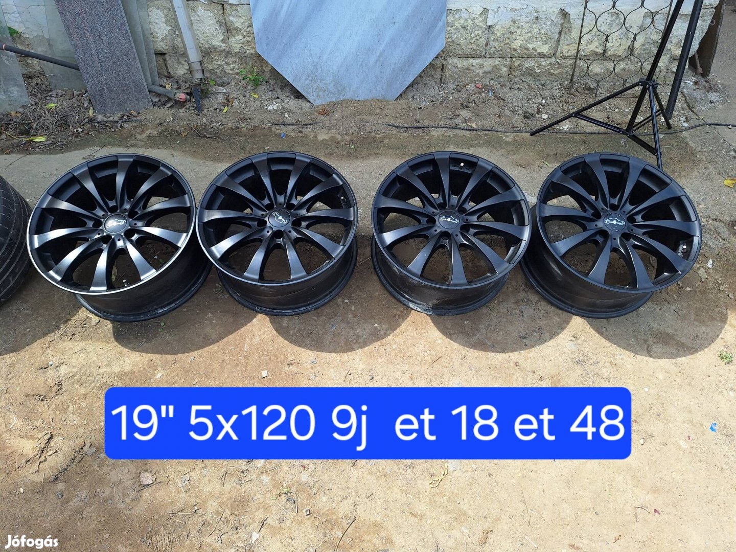 19" 5x120 9j et18-et48 alufelni garnitúra.