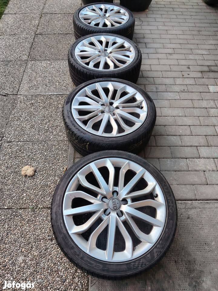 19" Audi gyári alufelni szett, ár alatt: