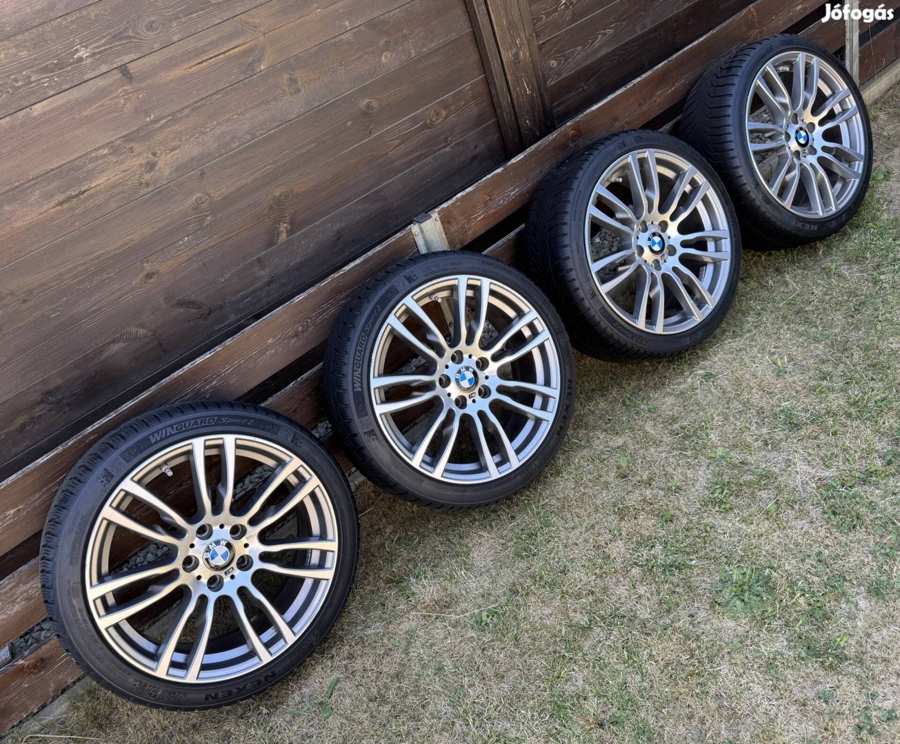 19" BMW 403M kerék szett, újszerű Nexen Winguard Sport2 téligumikkal