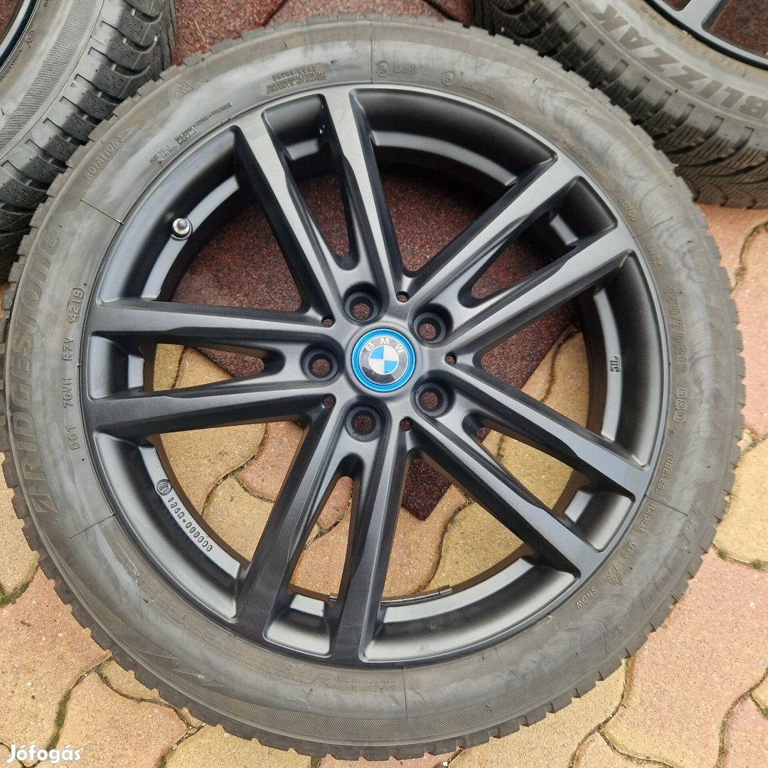 19" Bmw I3 alufelni 155/70 r19 brigestone téligumival i3 felni