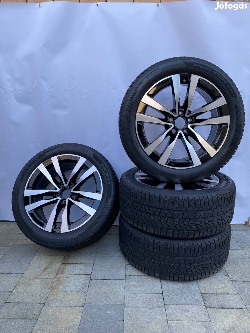 19" Mercedes MB W223 S osztály gyári alufelni garnitúra téli gumikkal