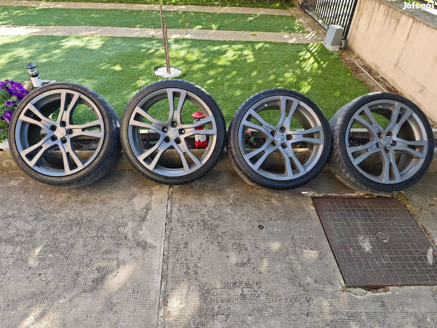 19" OZ Palladio 5x112 alufelni szett eladó!