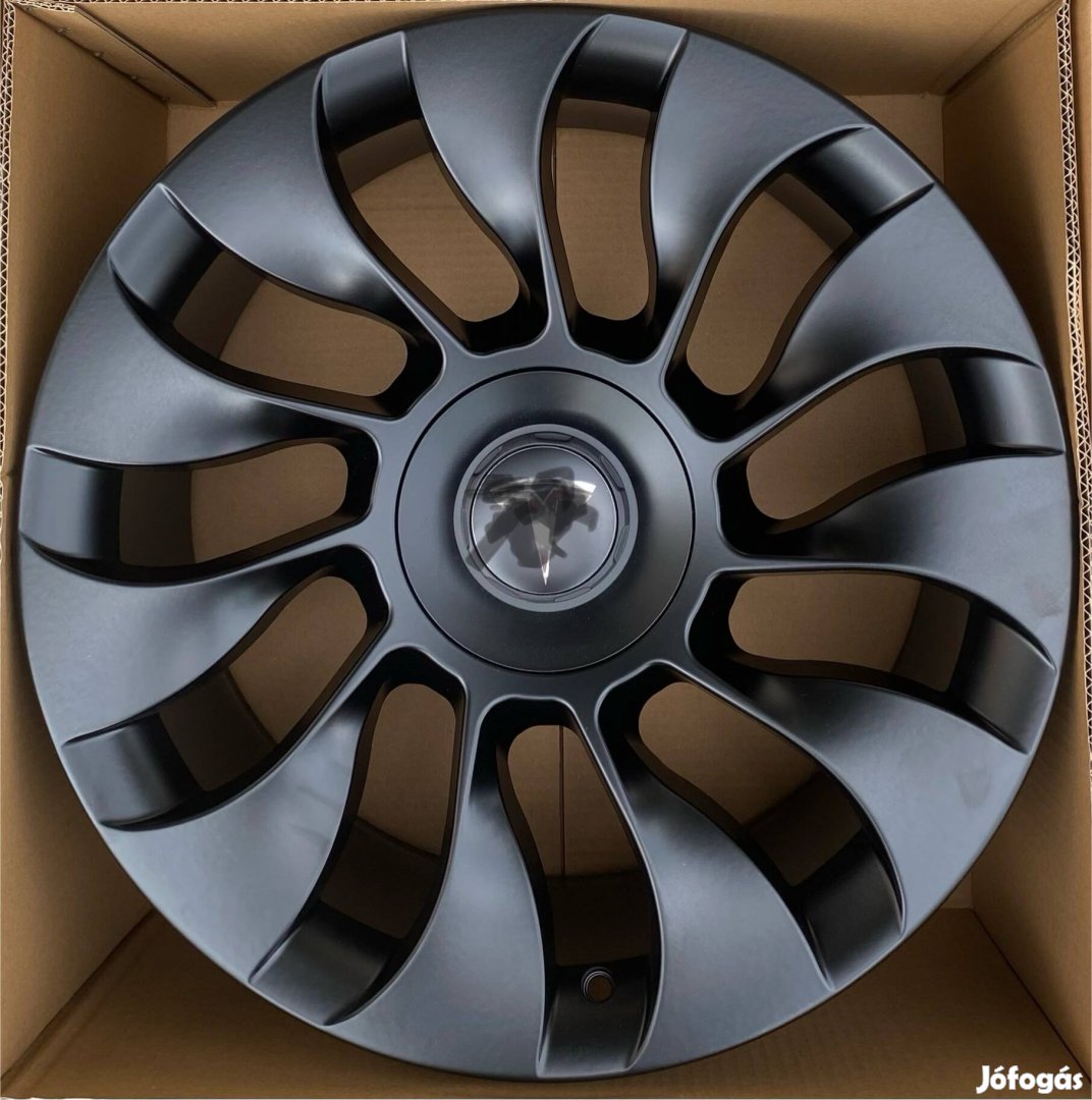 19" Tesla Y matt fekete új alufelni garnitúra eladó!