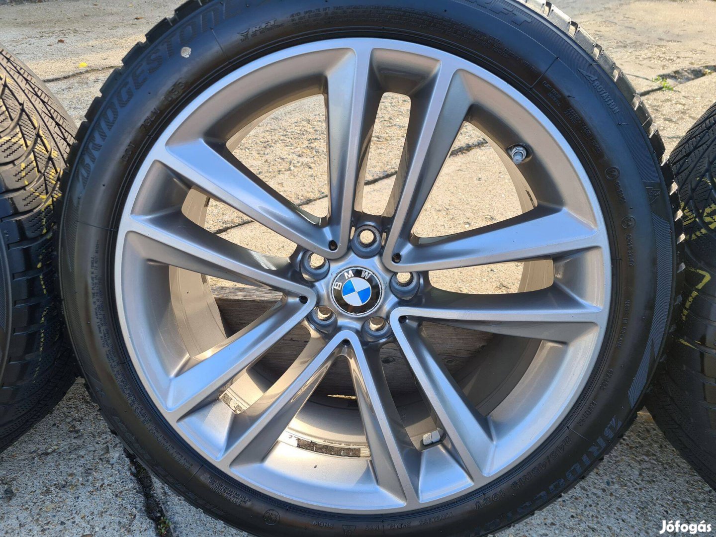 19" gyári BMW alufelni tpms jeladóval