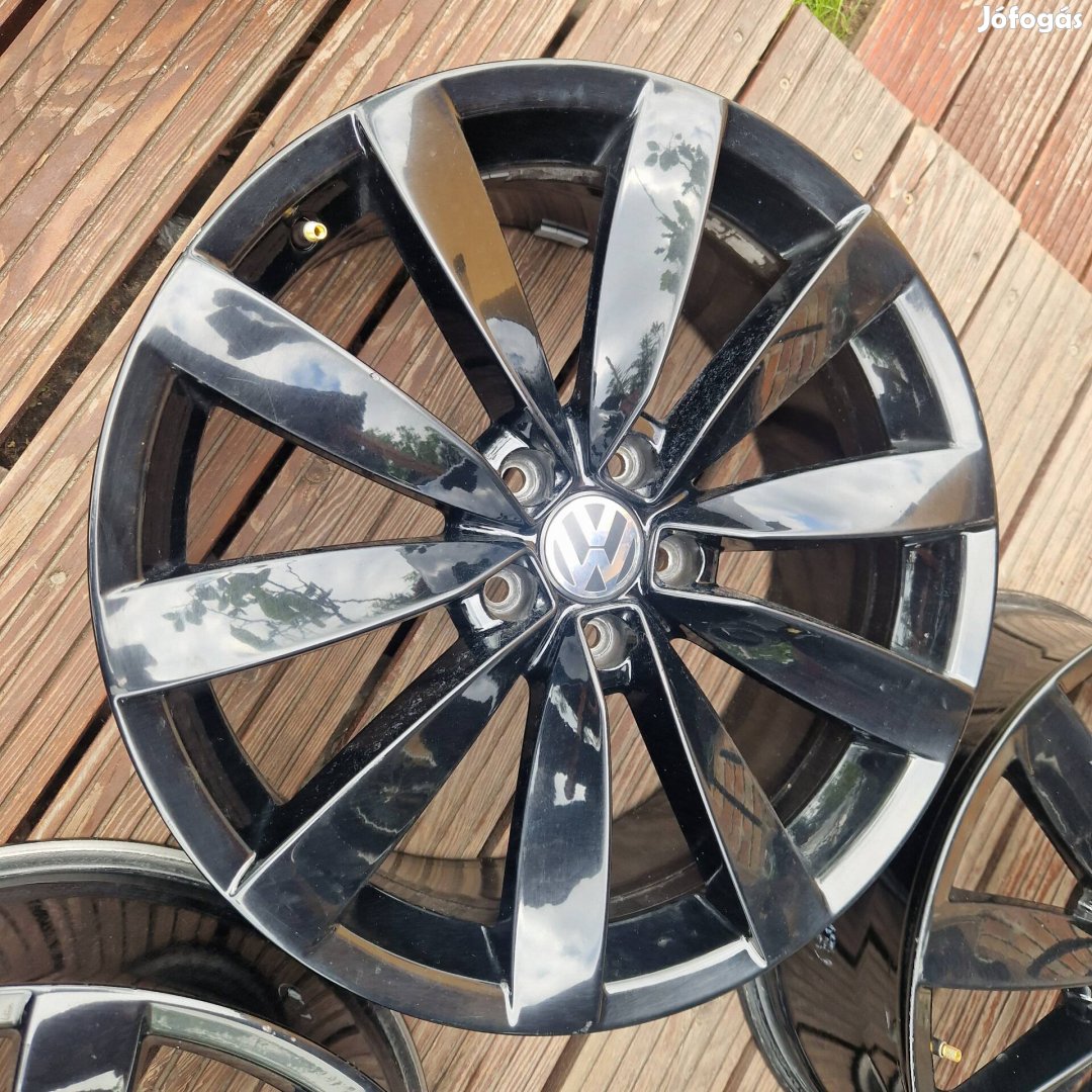 19" gyári vw Lugano alufelni  passat golf  sharan volkswagen  19 felni